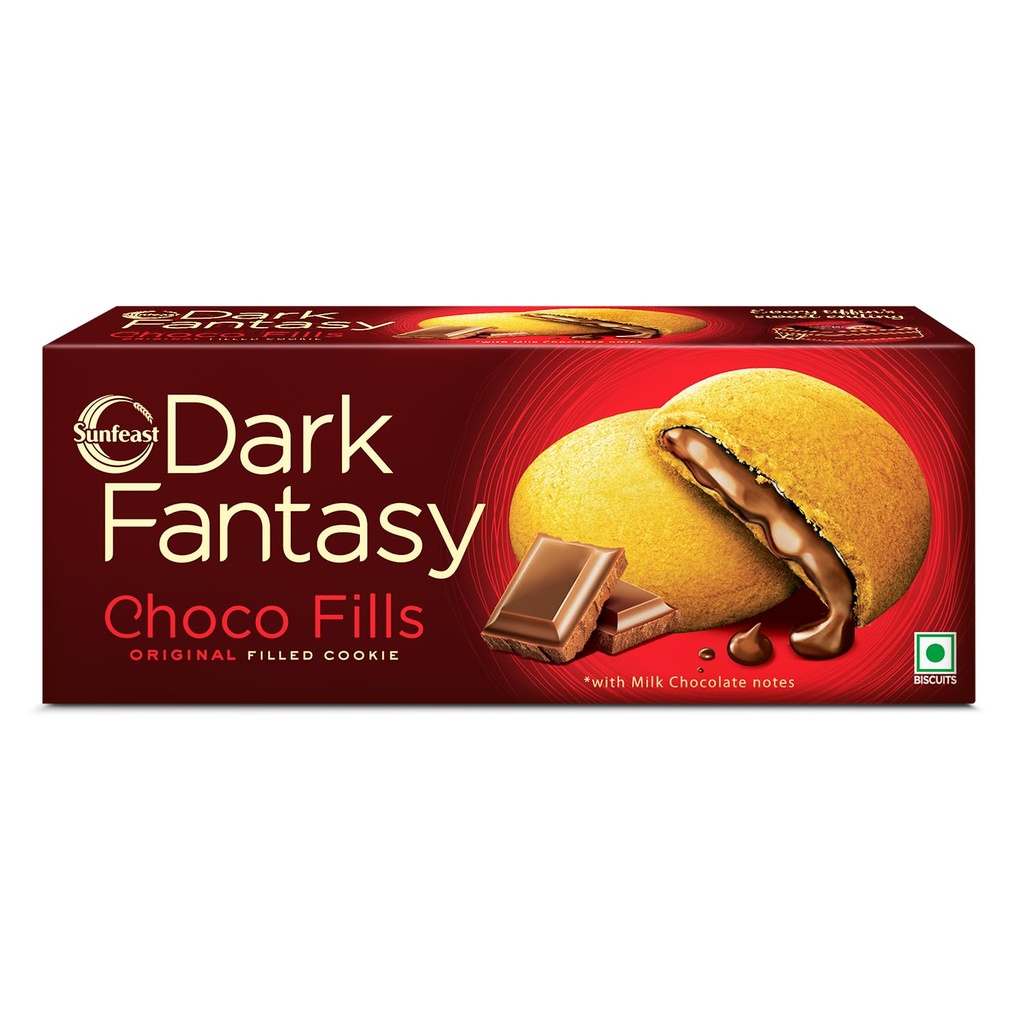 Sunfeast Dark Fantasy Choco Fills, 75G
