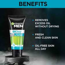 Garnier Men Oil Clear 100 G
