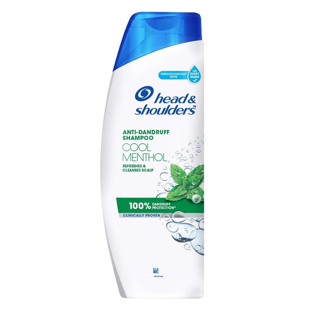 Head & Shoulders Anti Dandruff Cool Menthol Shampoo, 300Ml