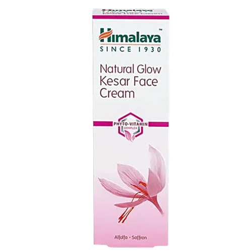 Himalaya Natural Glow Kesar Face Cream, 50 G