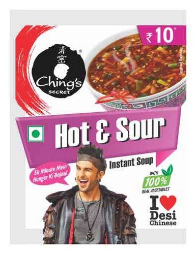 Ching'S Secret Hot & Sour Instant Soup - Pack Of 20 (Hot & Sour Instant Soup, Pack Of 20)