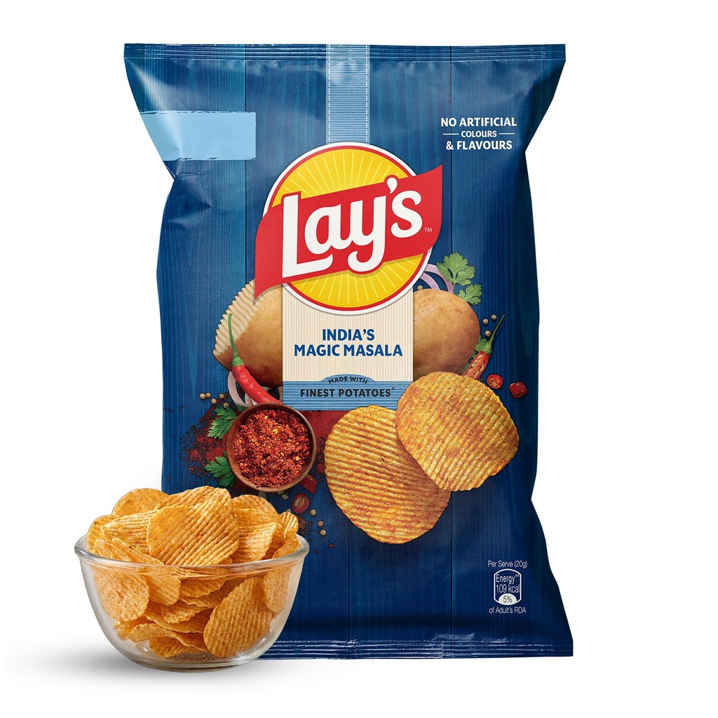 Lays Wafers Magic Masala 52G Pack, India