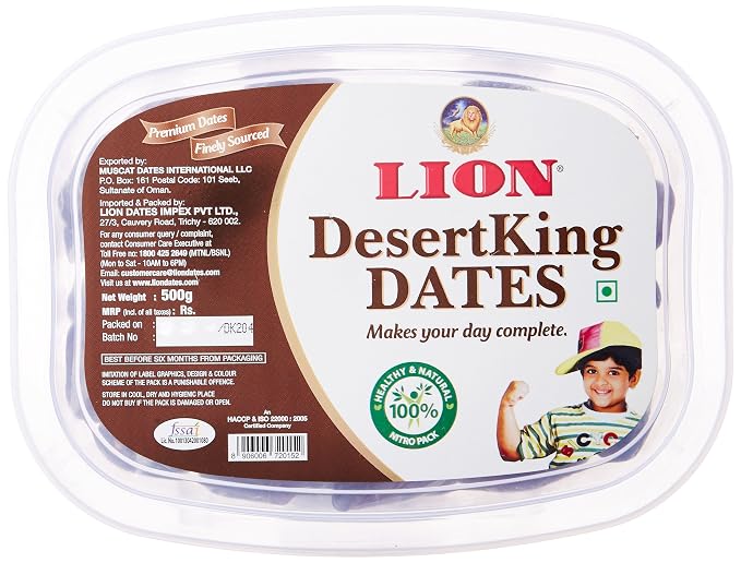 Lion Dates Desert King, 500G