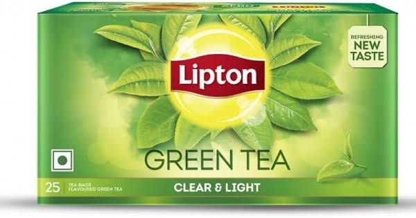 Lipton Green Tea Clear & Light 25 Tea Bags*1.3 Gm Each