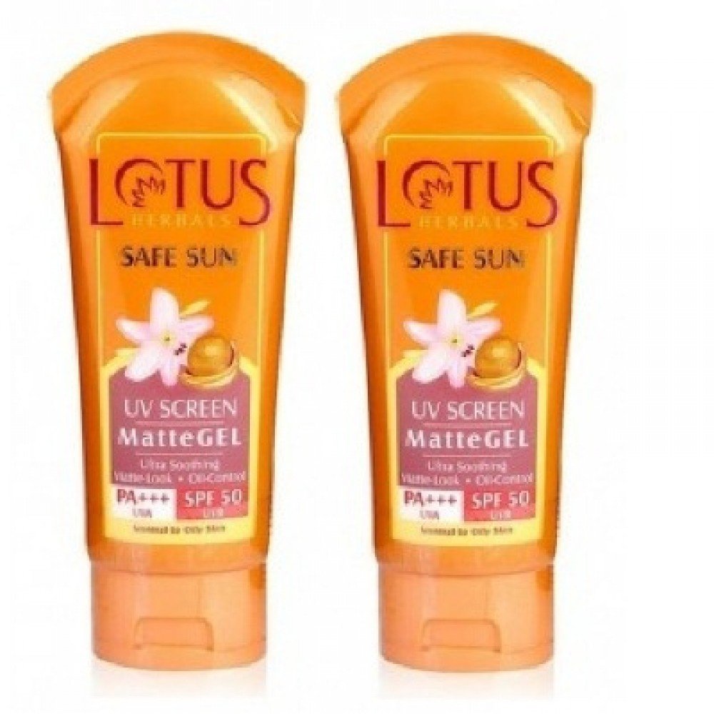 Lotus Herbals Safe Sun Matte Gel Spf50, 50G