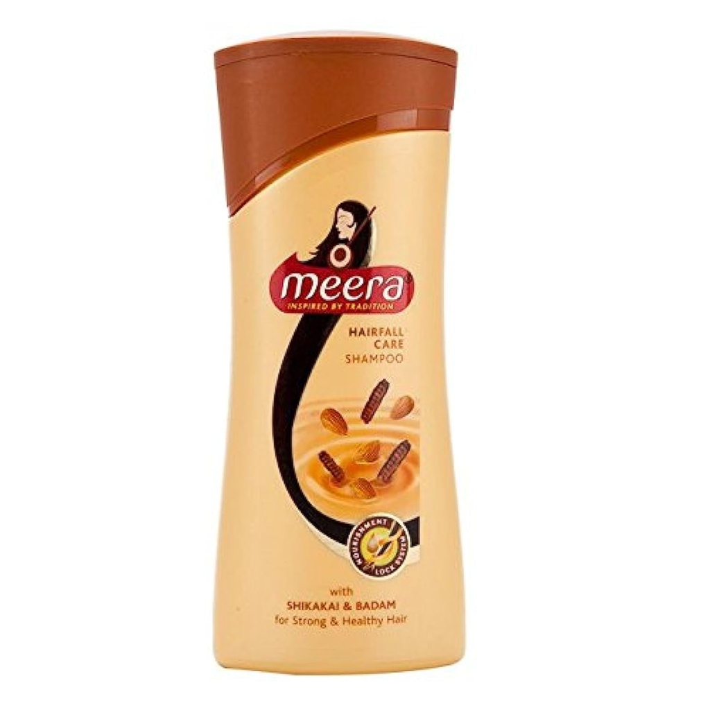 Meera Hairfall Care Shampoo With Shikakai And Badam - For Strong And Healthy Hair - 80Ml