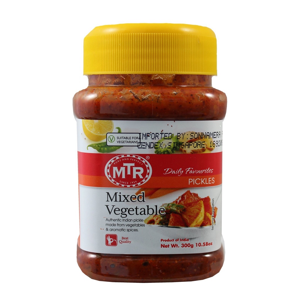 Vegetable Mix Pickle 300G By Mtr