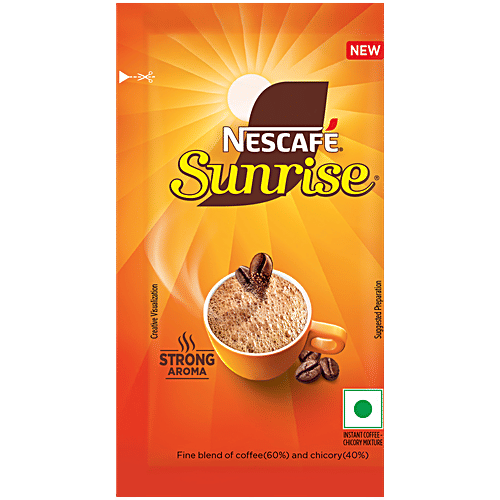 Nescafe Instant Sunrise Coffee Chicory Mix Powder, 3.8 G