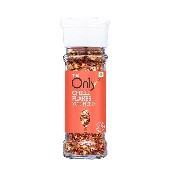 On1Y Chilli Flakes, 34 Gm