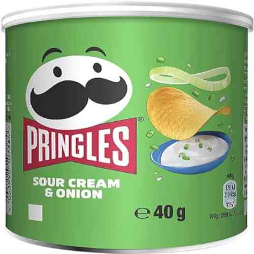 Pringles Sour Cream And Onion Flavour Potato Chips 40 G