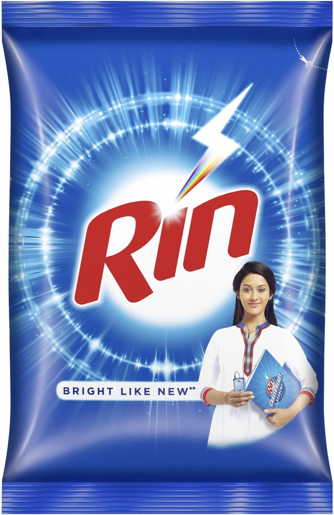 Rin Bright Like A New (Pack Of 01Kg) Detergent Powder (1000 G)