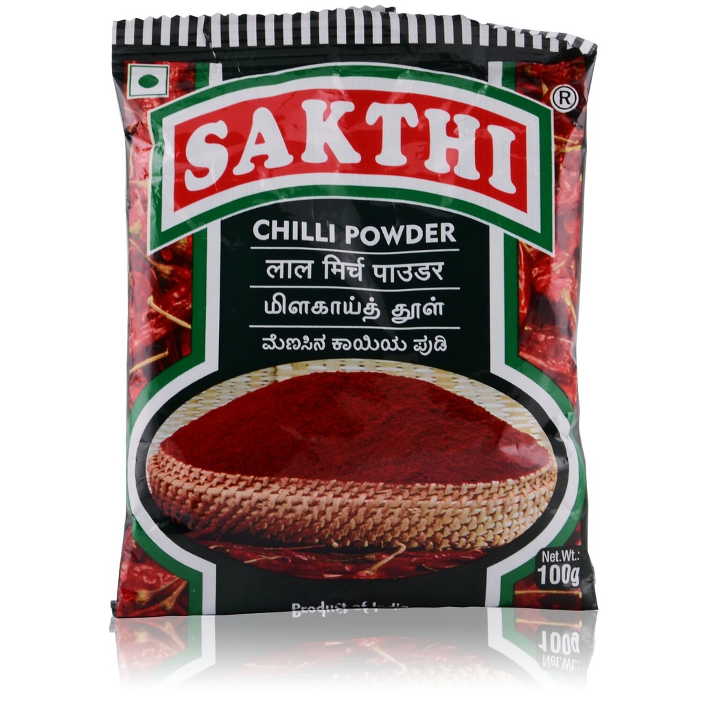 2 X Sakthi Masala Chilli Powder - 100G Pouch