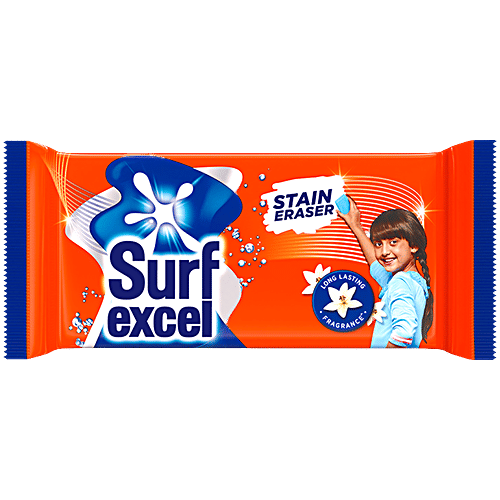 Surf Excel Stain Eraser Detergent Bar, 145 G