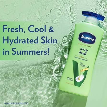 Vaseline Aloe Fresh Body Lotion 85Ml