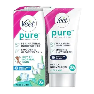 Veet Pure Normal Skin Hair Removal Cream 30 Gm