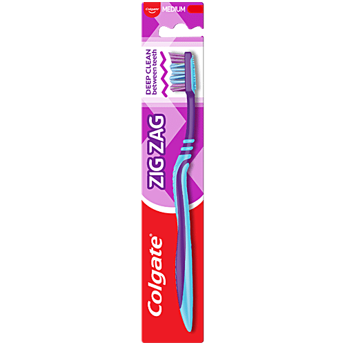Colgate Zigzag Medium Bristle Toothbrush