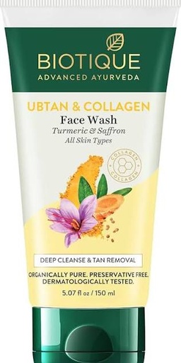 [BIOUBT-00069] Biotique Ubtan Face Wash 150 Ml