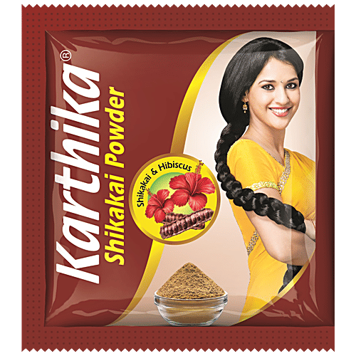 [KARTHI-00419] Karthika Shikakai Powder, 5.8 G (Pack Of 1200)