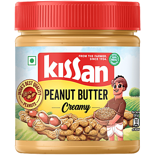 [KISPEA-00428] Kissan Creamy Peanut Butter, 350 G Bottle