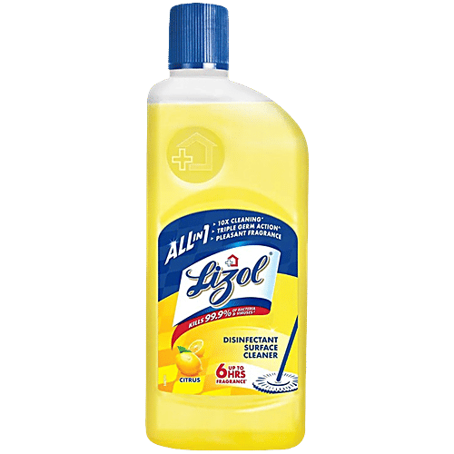 [LIZOL-00463] Lizol Disinfectant Surface & Floor Cleaner Liquid - Citrus, 625 Ml Bottle