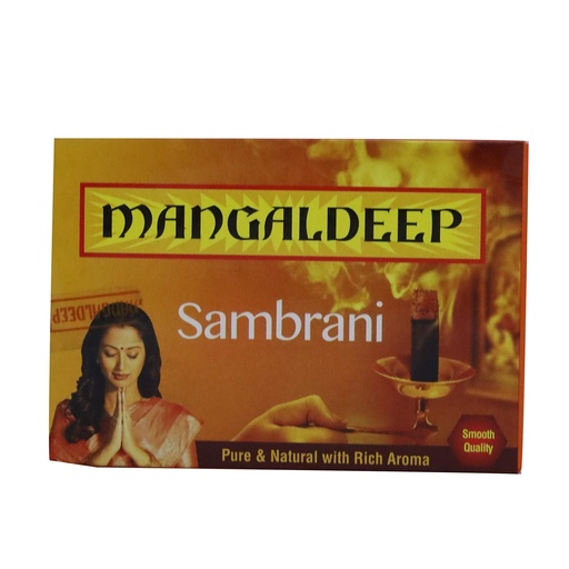 [MANSAM-00483] Mangaldeep Sambrani Sticks, 20 Count