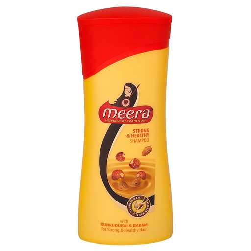 [MEESTR-00501] Meera Strong & Healthy Shampoo With Kunkudukai & Badam ~ 3-Pack (3-Pack) 80Ml