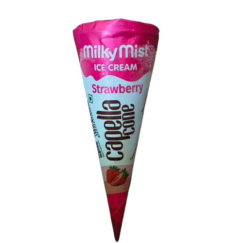 [MMSTR-00535] Milky Mist – Strawberry Cone – 20Rs