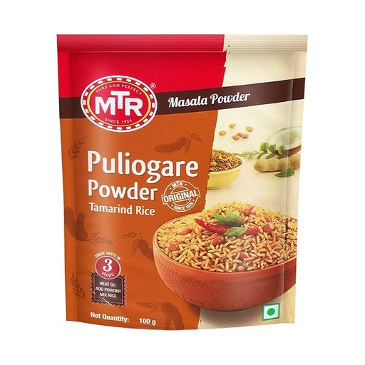 [MTRPUL-00563] Mtr Puliogare Powder | Traditional Masalas | Tamarind Rice Masala | 100G