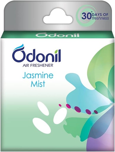 [ODONIL-00604] Odonil Bathroom Air Freshener Blocks , Jasmine Mist-48Gm
