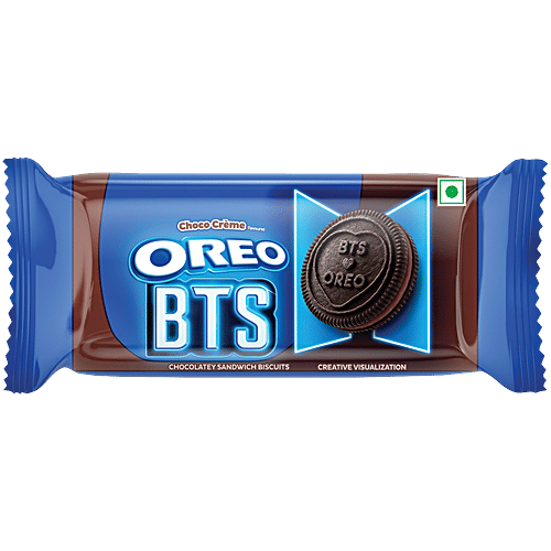 [OREBIS-00619] Cadbury Oreo Chocolate Creme Flavoured Chocolate Sandwich Biscuits, 41.75 G
