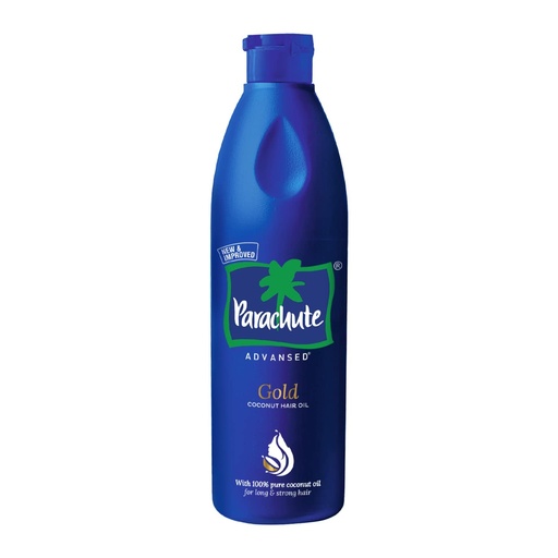 [PARGOL-00634] Parachute Advansed Gold Coconut Hair Oil With Vitamin E| Pure Coconut Oil| For Long, Strong & Nourished Hair| Damage & Dryness Protection| 6.4 Fl.Oz.