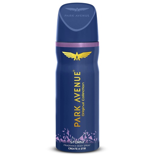 [PARAVE-00639] Park Avenue Storm Body Deodorant For Men, 100Gm/130Ml