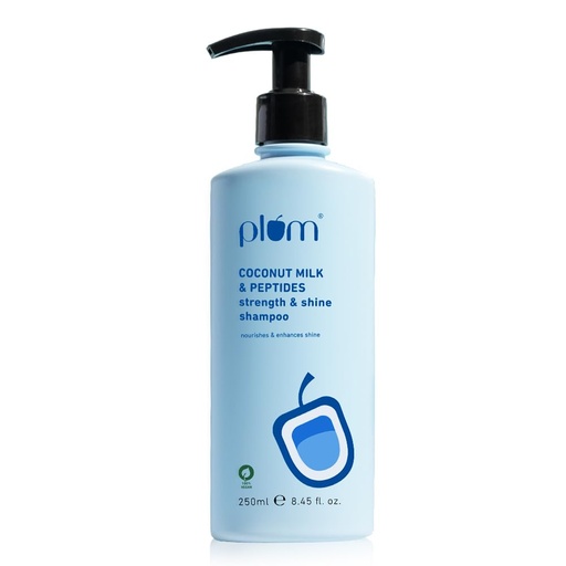 [PLUCOC-00670] Plum Coconut Milk & Peptides Strength & Shine Shampoo