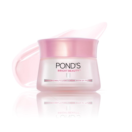 [PONBRI-00678] Pond’S Bright Beauty Light Cream With Uv Filter 15Gm Niasorcinol 100X Better Than Vitamin C Fades Dark Spots, Brightens Skin