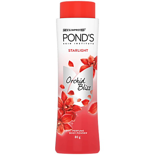 [PONSTA-00689] Pond'S Starlight Orchid & Jasmin Note Perfumed Talc Powder, 80 G