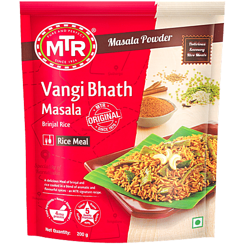 [VANBHA-00878] Mtr Vangibath Masala, 200 G Pouch