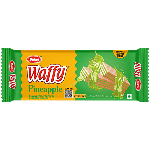 [WAFPIN-00903] Dukes Waffy Pineapple Flavoured Wafers, 55 G