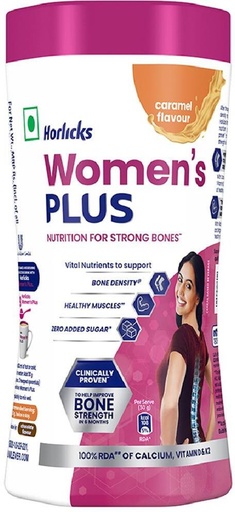 [WOMPLU-00922] Horlicks Women'S Plus Caramel Flavour 400 Gm (Jar)
