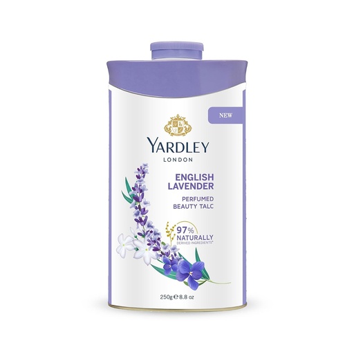 [YARENG-00927] Yardley London English Lavender Perfumed Deodorizing Talc Talcum Powder 100Gm, 3.5 Ounce